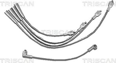 Triscan 8860 4009 - Комплект проводів запалювання autozip.com.ua