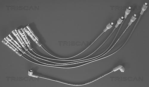 Triscan 8860 4104 - Комплект проводів запалювання autozip.com.ua