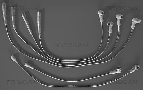 Triscan 8860 4121 - Комплект проводів запалювання autozip.com.ua