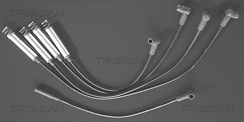 Triscan 8860 4122 - Комплект проводів запалювання autozip.com.ua