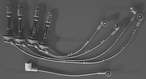 Triscan 8860 6820 - Комплект проводів запалювання autozip.com.ua