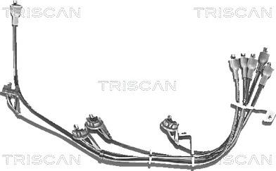 Triscan 8860 3133 - Комплект проводів запалювання autozip.com.ua
