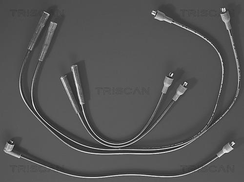 Triscan 8860 7140 - Комплект проводів запалювання autozip.com.ua