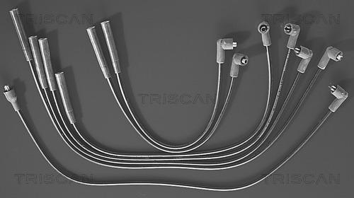 Triscan 8860 7125 - Комплект проводів запалювання autozip.com.ua