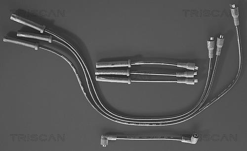 Triscan 8860 7225 - Комплект проводів запалювання autozip.com.ua