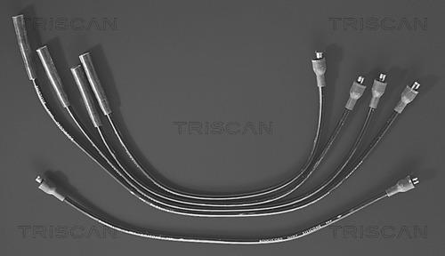 Triscan 8860 7220 - Комплект проводів запалювання autozip.com.ua
