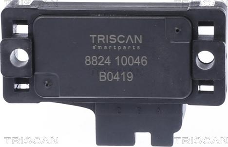 Triscan 8824 10046 - Датчик, тиск у впускний трубі autozip.com.ua