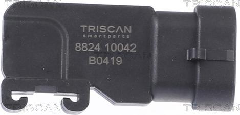 Triscan 8824 10042 - Датчик, тиск у впускний трубі autozip.com.ua
