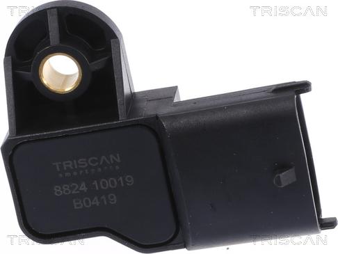 Triscan 8824 10019 - Датчик, тиск у впускний трубі autozip.com.ua