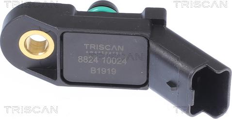 Triscan 8824 10024 - Датчик, тиск у впускний трубі autozip.com.ua
