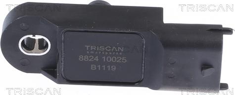 Triscan 8824 10025 - Датчик, тиск у впускний трубі autozip.com.ua