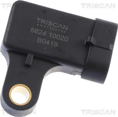 Triscan 8824 10020 - Датчик, тиск у впускний трубі autozip.com.ua