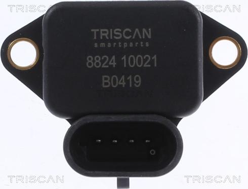 Triscan 8824 10021 - Датчик, тиск у впускний трубі autozip.com.ua