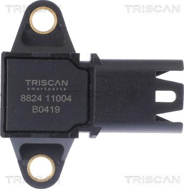 Triscan 8824 11004 - Датчик, тиск у впускний трубі autozip.com.ua