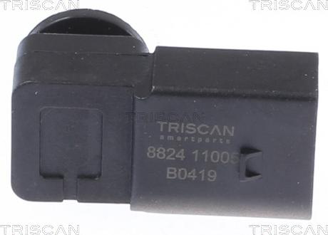 Triscan 8824 11005 - Датчик, тиск у впускний трубі autozip.com.ua