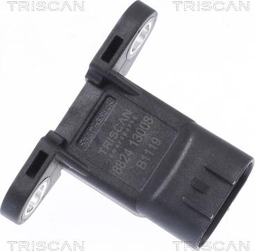 Triscan 8824 13008 - Датчик, тиск у впускний трубі autozip.com.ua