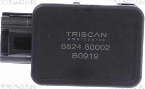 Triscan 8824 80002 - Датчик, тиск у впускний трубі autozip.com.ua