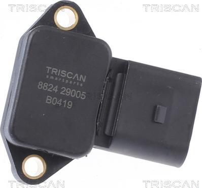 Triscan 8824 29005 - Датчик, тиск у впускний трубі autozip.com.ua