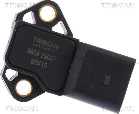 Triscan 8824 29007 - Датчик, тиск у впускний трубі autozip.com.ua