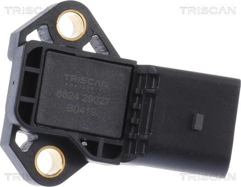 Triscan 8824 29027 - Датчик, тиск у впускний трубі autozip.com.ua