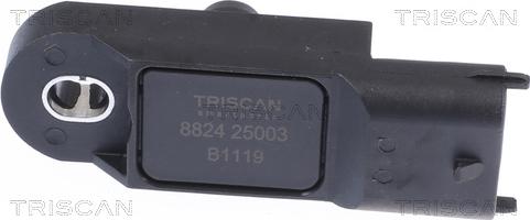 Triscan 8824 25003 - Датчик, тиск у впускний трубі autozip.com.ua