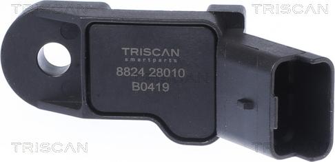 Triscan 8824 28010 - Датчик, тиск у впускний трубі autozip.com.ua