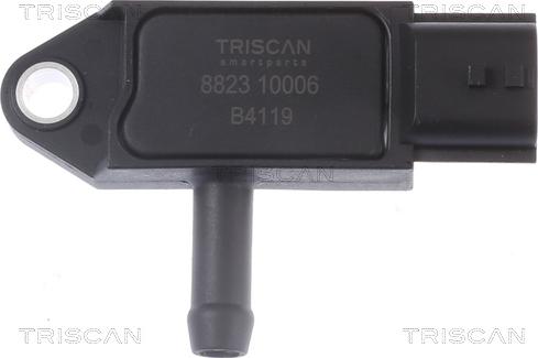 Triscan 8823 10006 - Датчик тиску вихл. газів Nissan Cube-Note 1.5dCi -Opel Movano 2.3CDTi-Renault Laguna III autozip.com.ua
