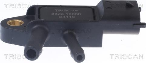 Triscan 8823 10008 - Датчик тиску відпрацьованих газів Nissan Qashqai - Renault Koleos 2.0 dCi 07- autozip.com.ua