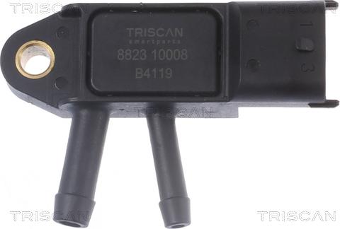 Triscan 8823 10008 - Датчик, тиск вихлопних газів autozip.com.ua