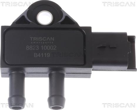 Triscan 8823 10002 - Датчик, тиск вихлопних газів autozip.com.ua