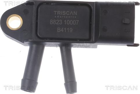 Triscan 8823 10007 - Датчик, тиск вихлопних газів autozip.com.ua