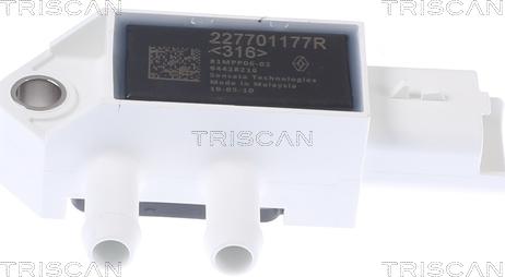 Triscan 8823 10011 - Датчик, тиск вихлопних газів autozip.com.ua