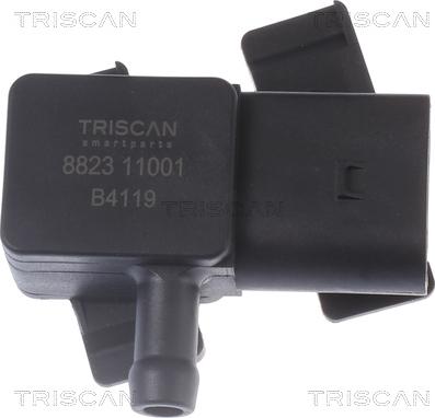 Triscan 8823 11001 - Датчик, тиск вихлопних газів autozip.com.ua