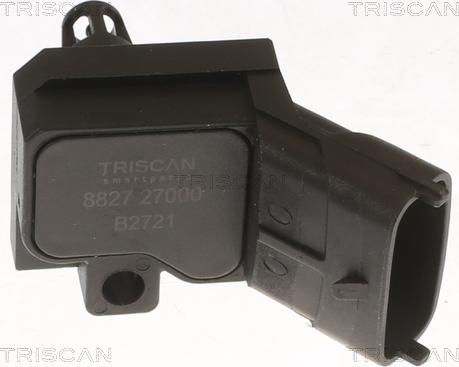 Triscan 8827 27000 - Датчик, тиск наддуву autozip.com.ua