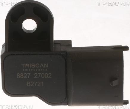 Triscan 8827 27002 - Датчик, тиск наддуву autozip.com.ua