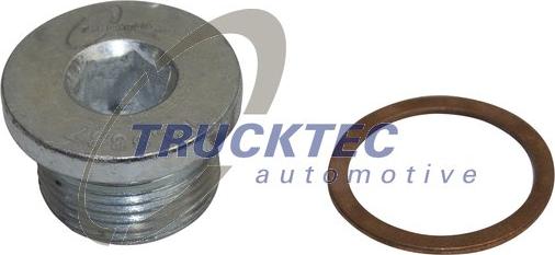 TRUCKTEC 01.67.552 - Різьбова пробка, масляний піддон autozip.com.ua