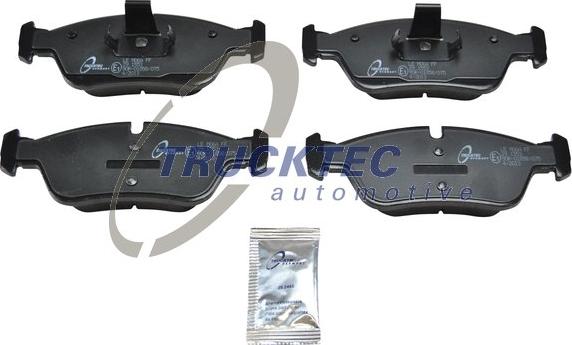 TRUCKTEC 08.35.006 - Гальмівні колодки, дискові гальма autozip.com.ua