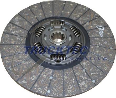 TRUCKTEC 03.23.158 - Диск зчеплення autozip.com.ua