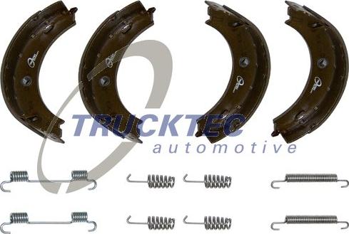 TRUCKTEC 02.35.052 - Комплект гальм, ручник, парковка autozip.com.ua