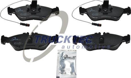 TRUCKTEC 02.35.085 - Гальмівні колодки, дискові гальма autozip.com.ua