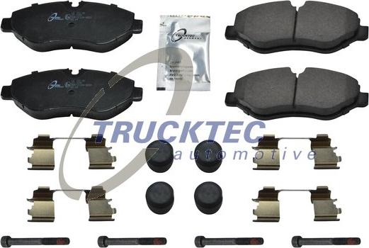 TRUCKTEC 02.35.196 - Гальмівні колодки, дискові гальма autozip.com.ua