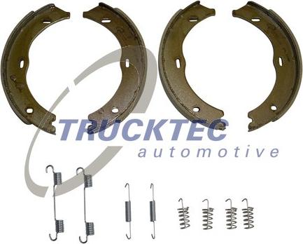 TRUCKTEC 02.35.243 - Комплект гальм, ручник, парковка autozip.com.ua