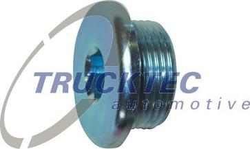 TRUCKTEC 07.10.080 - Різьбова пробка, масляний піддон autozip.com.ua