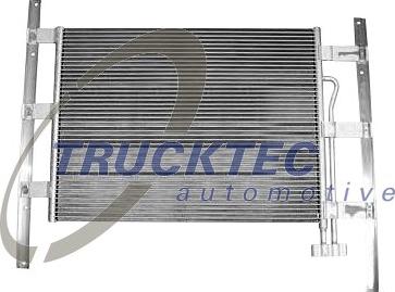 Trucktec Automotive 05.59.009 - Конденсатор, кондиціонер autozip.com.ua