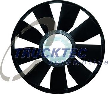 Trucktec Automotive 05.19.058 - Крильчатка вентилятора, охолодження двигуна autozip.com.ua