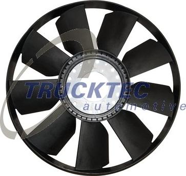 Trucktec Automotive 05.19.007 - Крильчатка вентилятора, охолодження двигуна autozip.com.ua