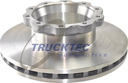 Trucktec Automotive 05.35.033 - Гальмівний диск autozip.com.ua