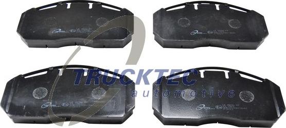 Trucktec Automotive 05.35.027 - Гальмівні колодки, дискові гальма autozip.com.ua