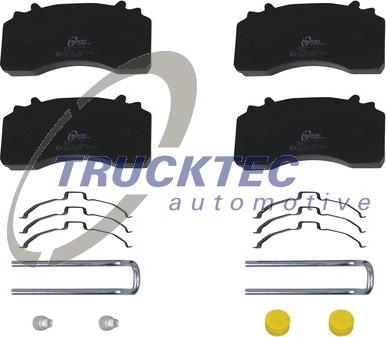 Trucktec Automotive 05.35.071 - Гальмівні колодки, дискові гальма autozip.com.ua