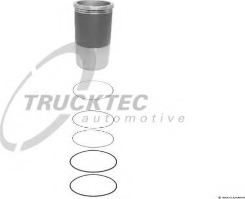 Trucktec Automotive 01.43.446 - Комплект гільзи циліндра autozip.com.ua